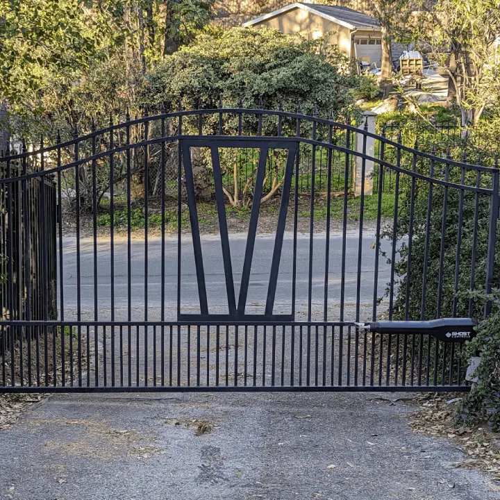 Cheap Gate Weatherproofing Installation