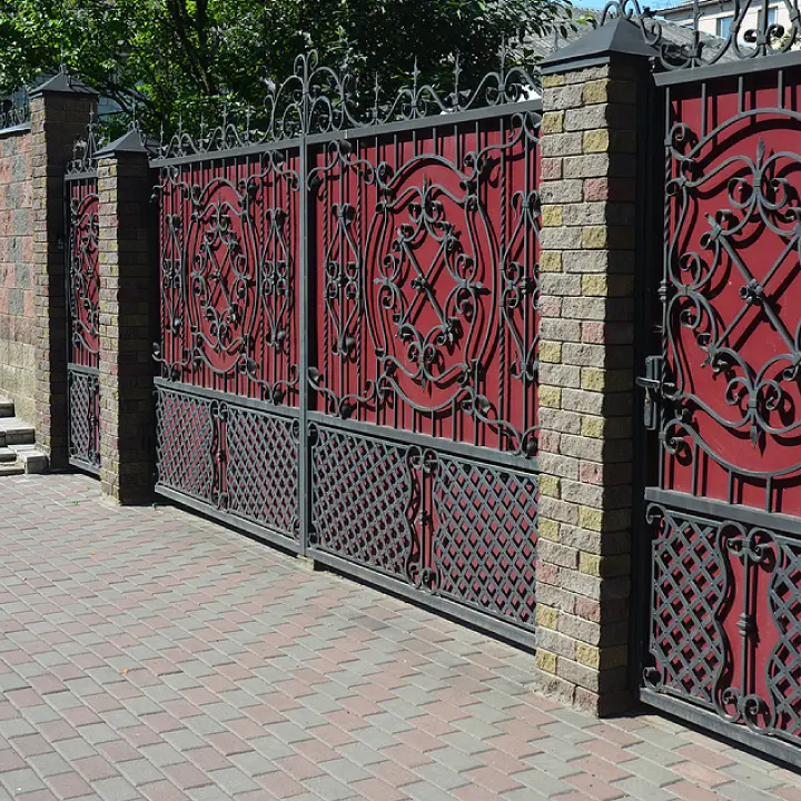 metal gate door installation