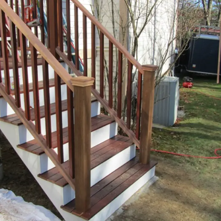 Porch Railing Installation