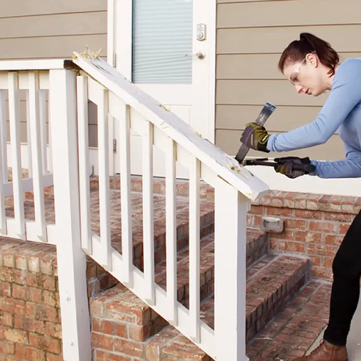 Stair Railing Repair