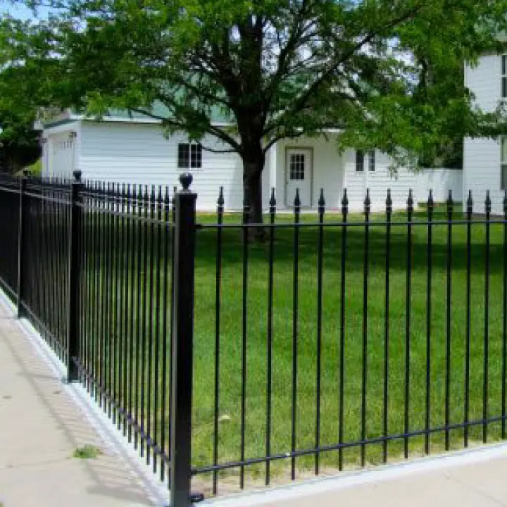 Wrought Iron Fence Installation