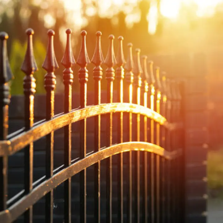 Wrought Iron Fence Restoration