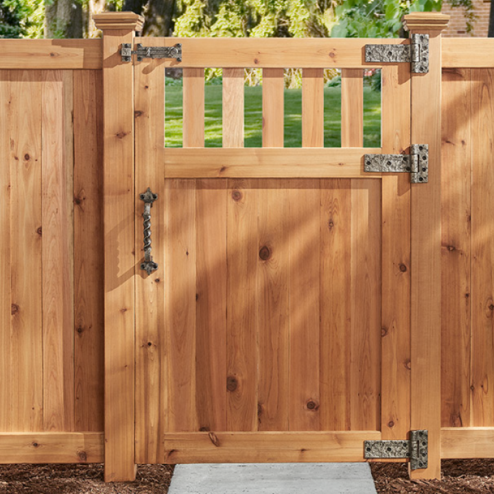 custom fence gates