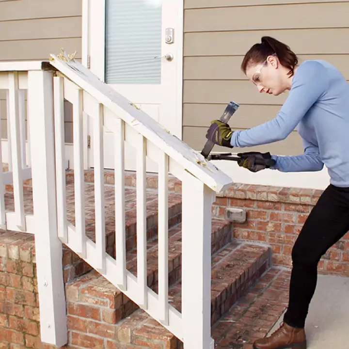 Stair Railing Repair