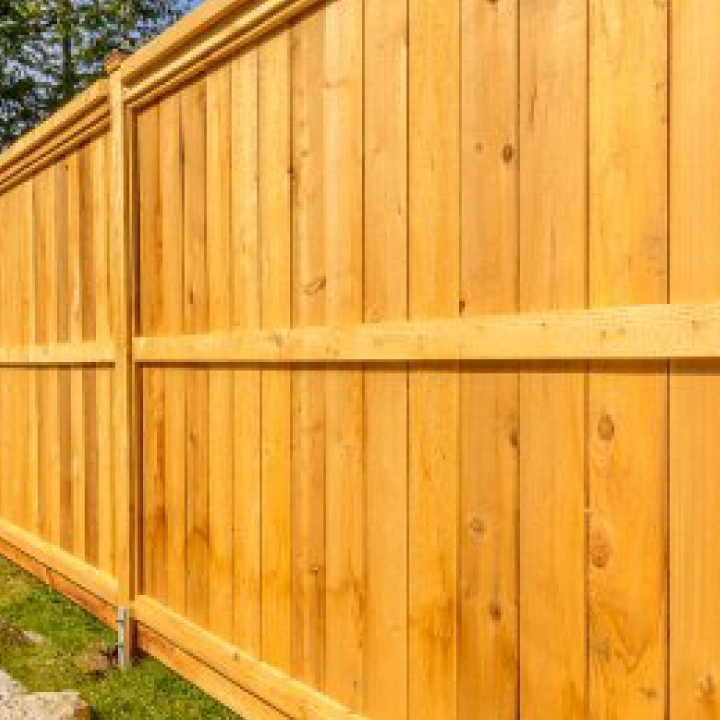 composite wood fence